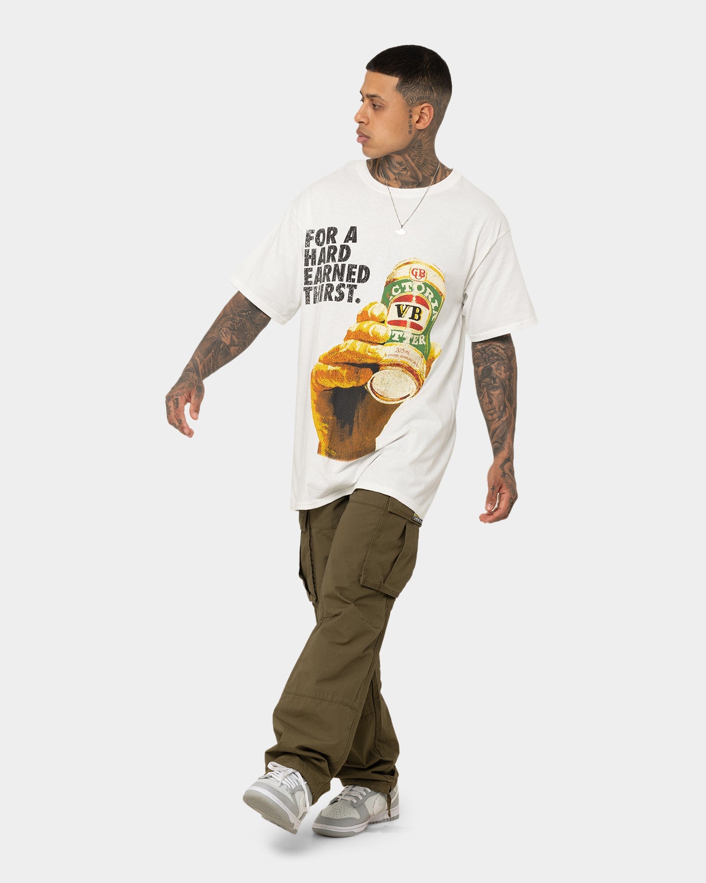 Goat Crew X VB Cheers T-Shirt White