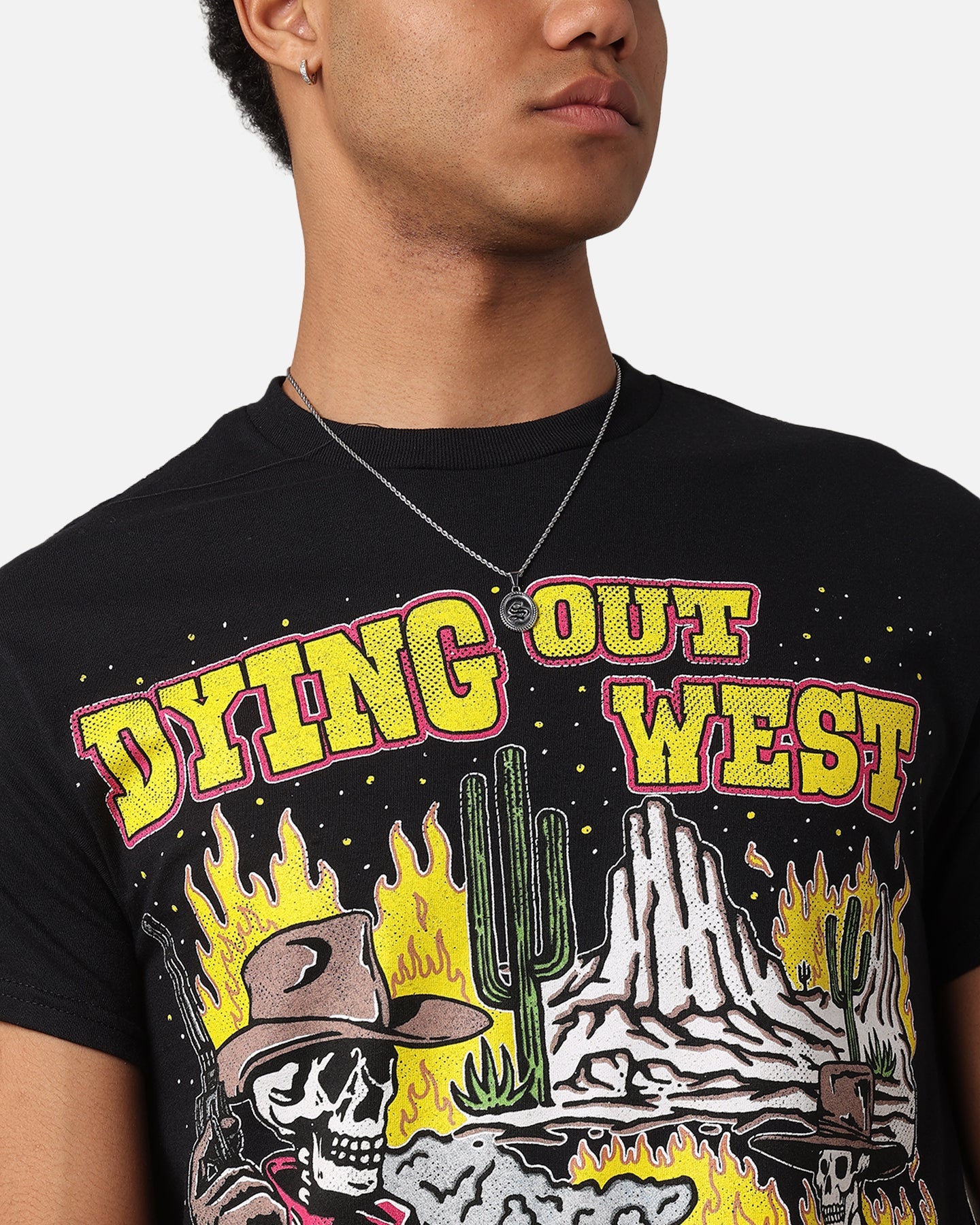 Goat Crew Dying Out West Vintage T-Shirt Black