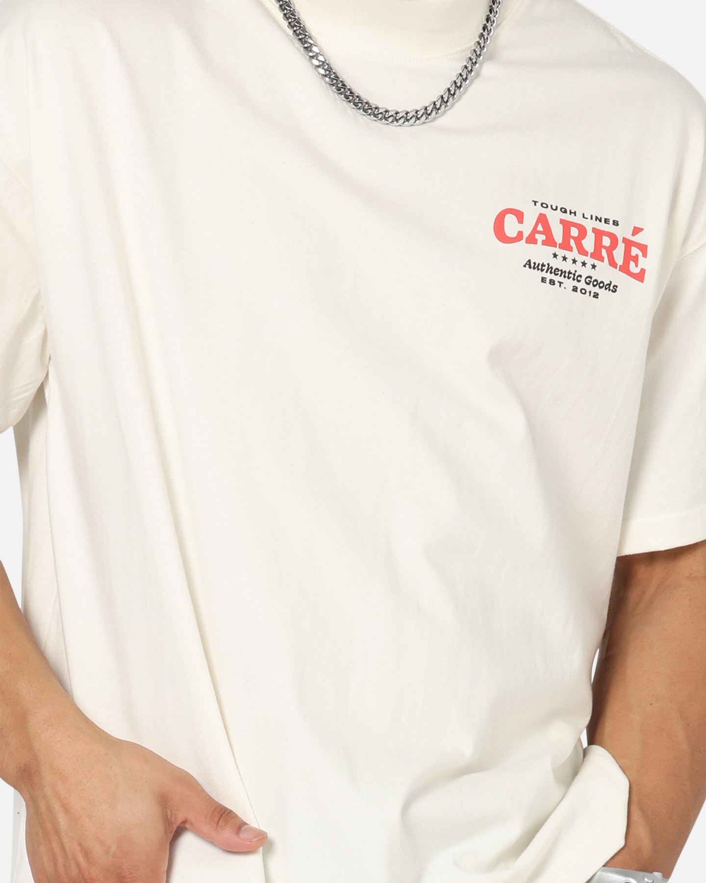 Carre Authentic Heavy T-Shirt Off White