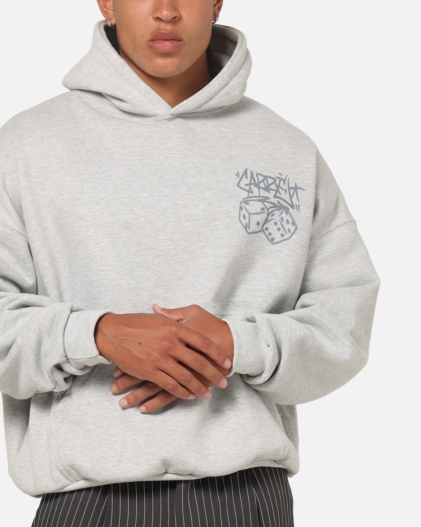 Carre Rolling Worldwide Hoodie Grey