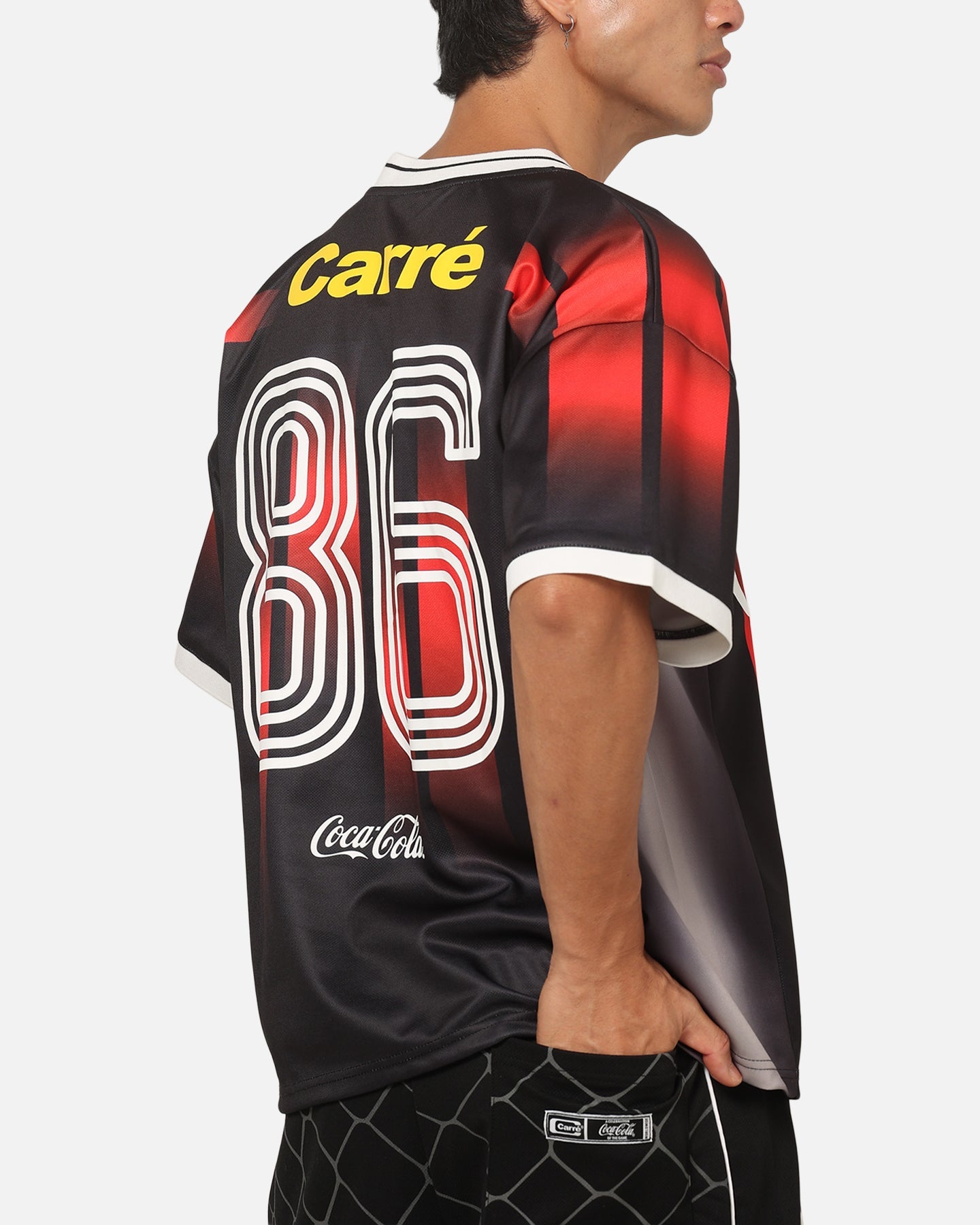 Carre Carré X Coca Cola Legacy Stripped Jersey Black/Red