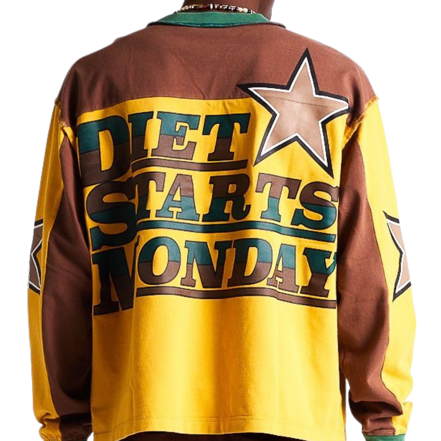 DSM "Supercross" Long Sleeve - (Brown/Yellow)