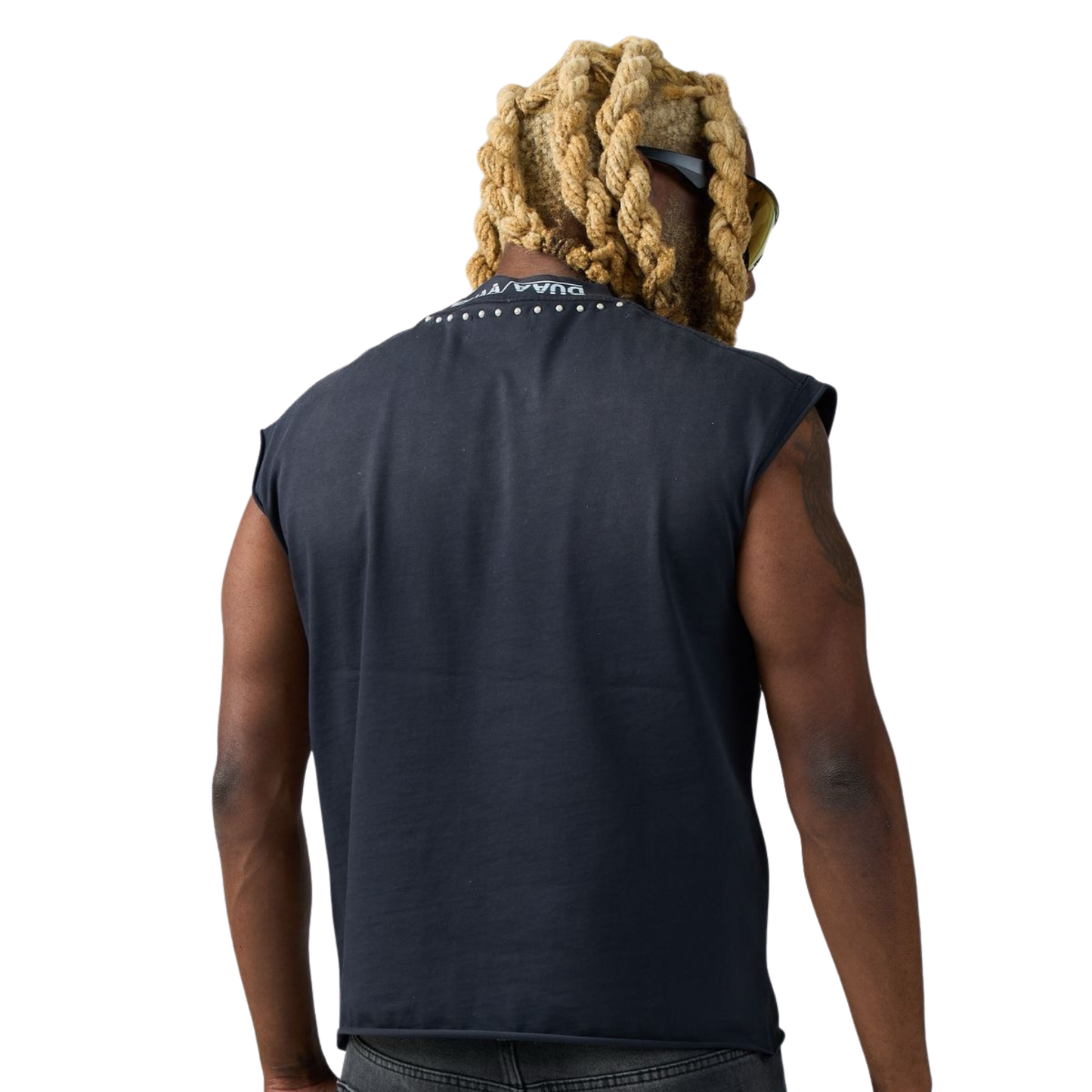 DUAA "SQUAD" Cutoff Tee (Black)