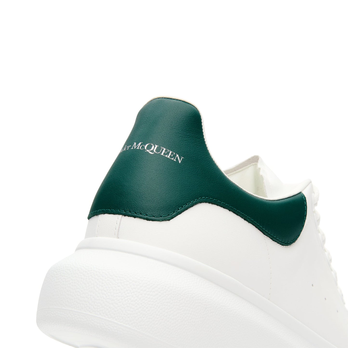 Alexander McQueen Sneaker S.Rubber (White/Phthalo green)