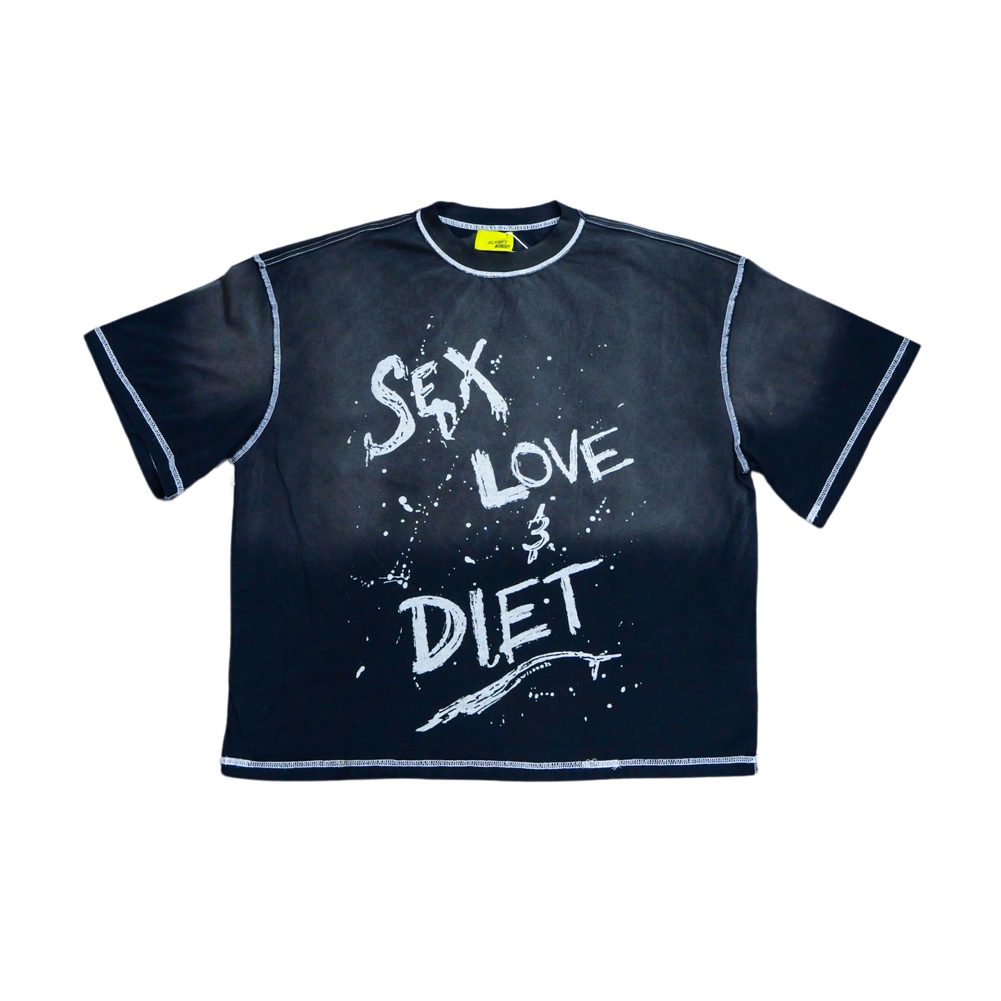 DSM "SL&D"Splatter Tee-Black