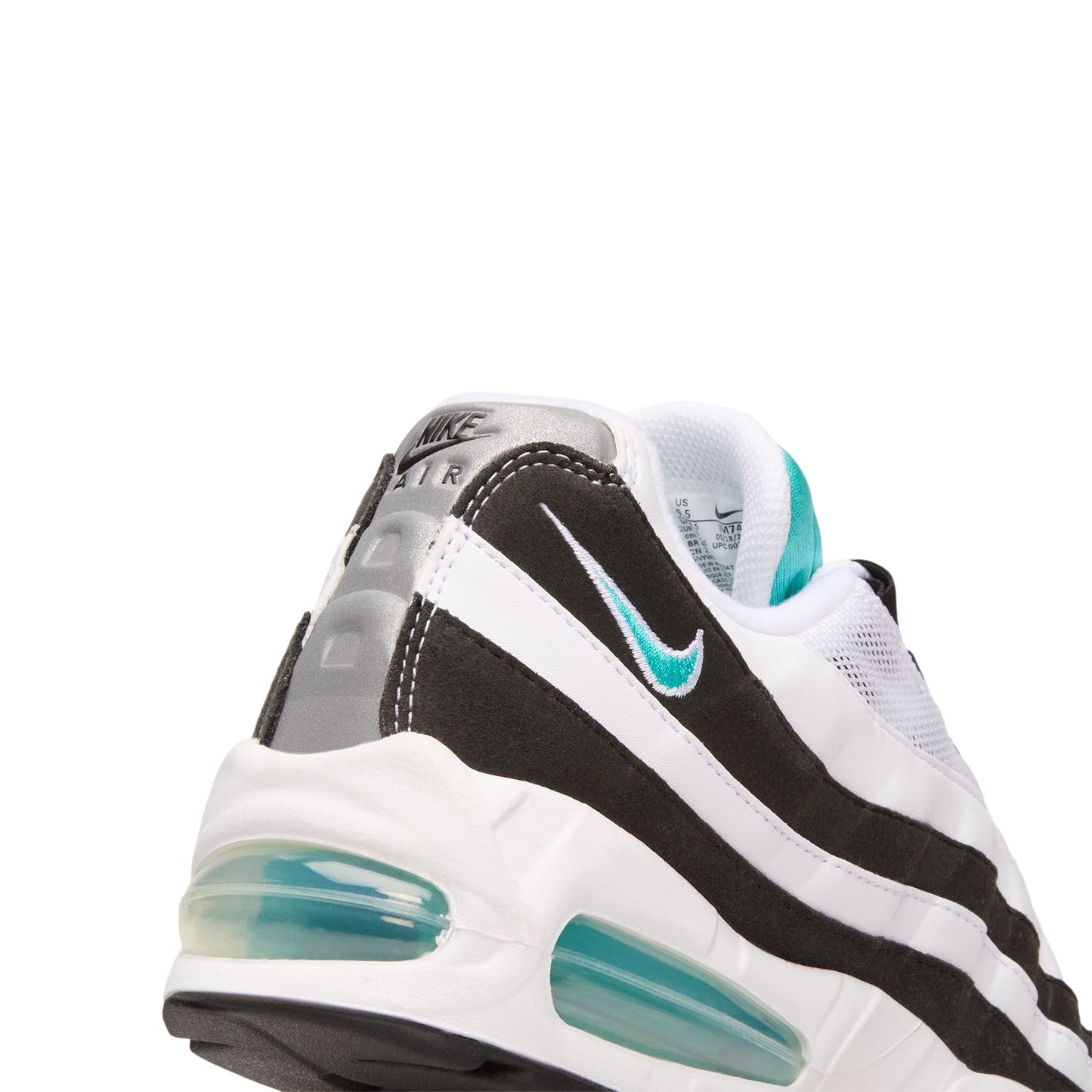 Nike Air Max 95 OG (White/Hyper jade-Black-Metallic silver)
