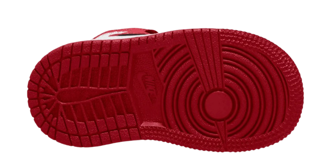 Jordan 1 Mid Black Gym Red (TD)