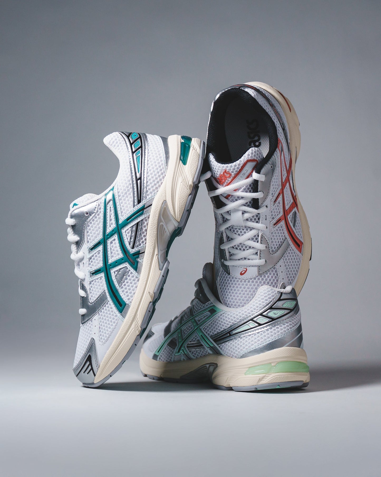 Asics Unisex Gel-1130 White Desert Red Core 1203A609-102