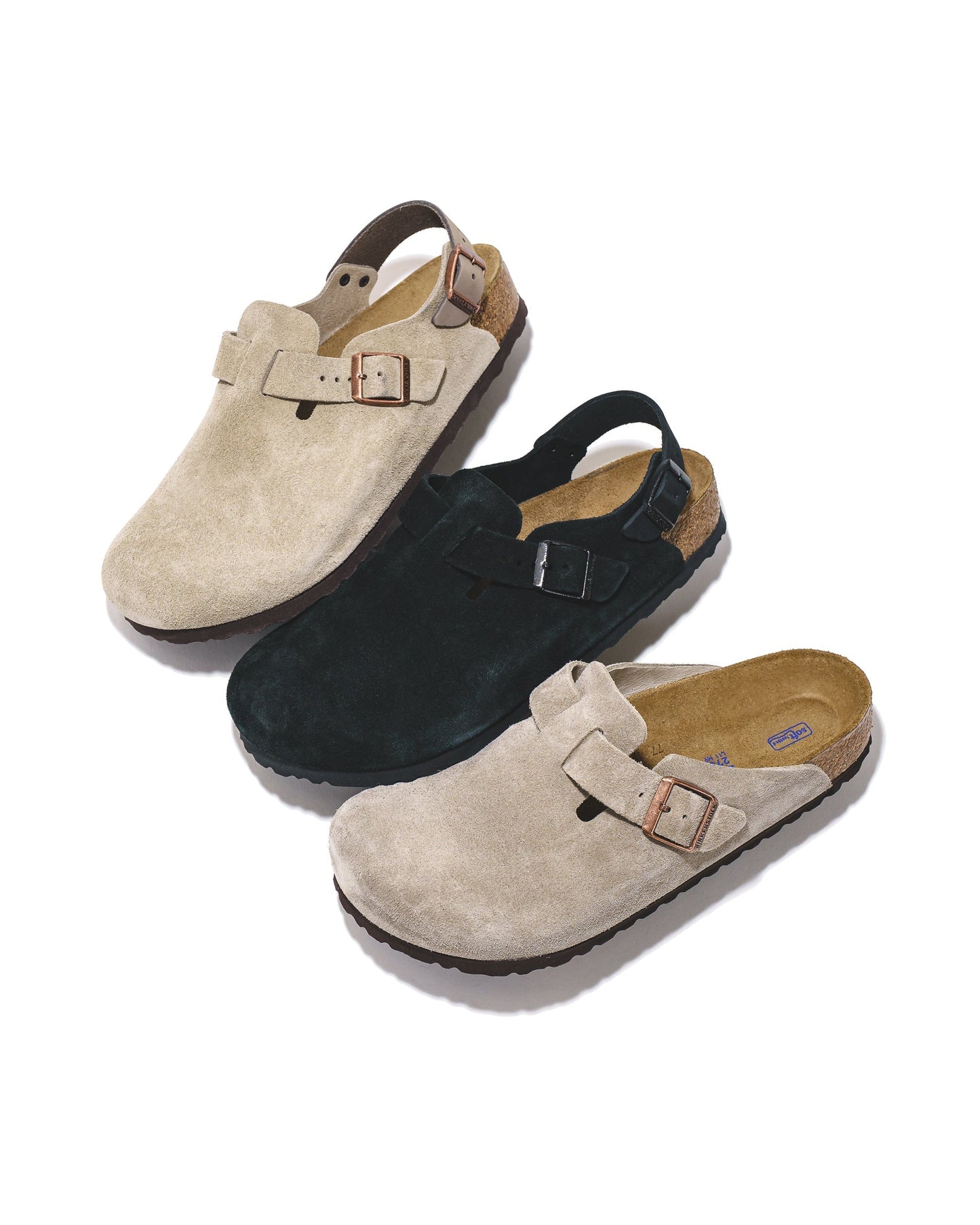 Birkenstock Men Tokio Suede Black 1028337