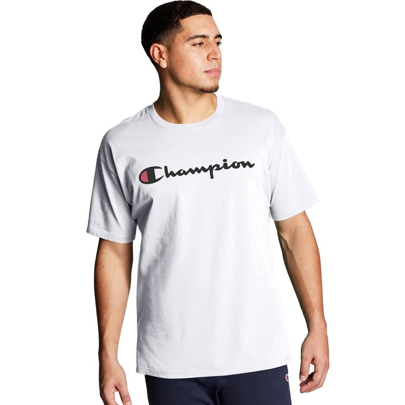 Champion Heritage Short Sleeve Tee White Men GT19-Y08252-WHC
