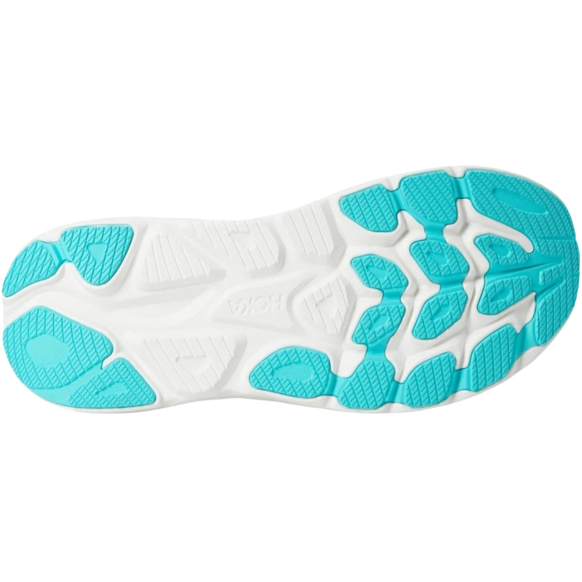 Hoka One One Clifton 10 White Skyward Blue