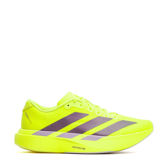 Adidas Women Adizero EVO SL Woven Solar Yellow Plum JR4731