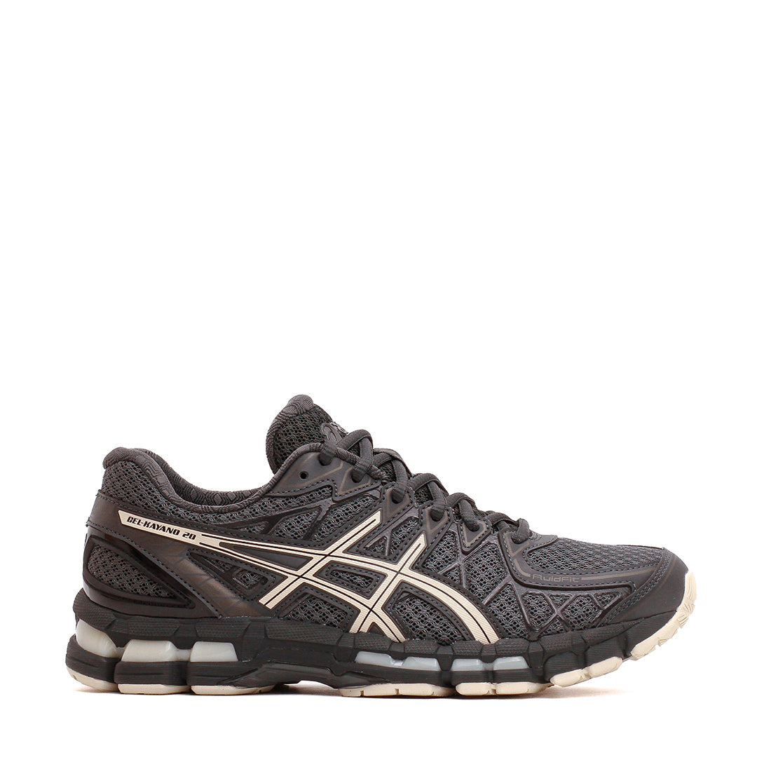Asics Unisex Gel-Kayano 20 Obsidian Grey Oatmeal 1203A388-027