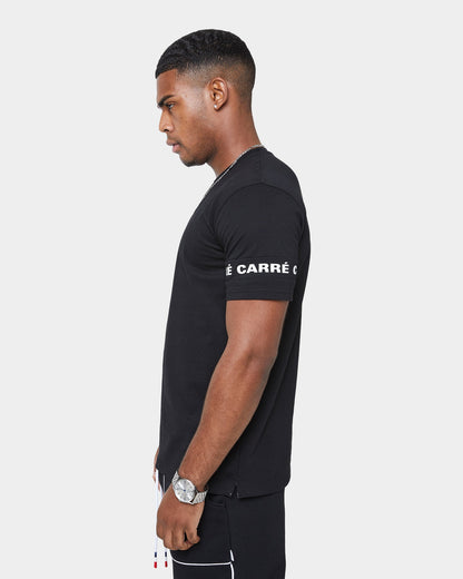 Carré La Manche Short Sleeve T-Shirt Black