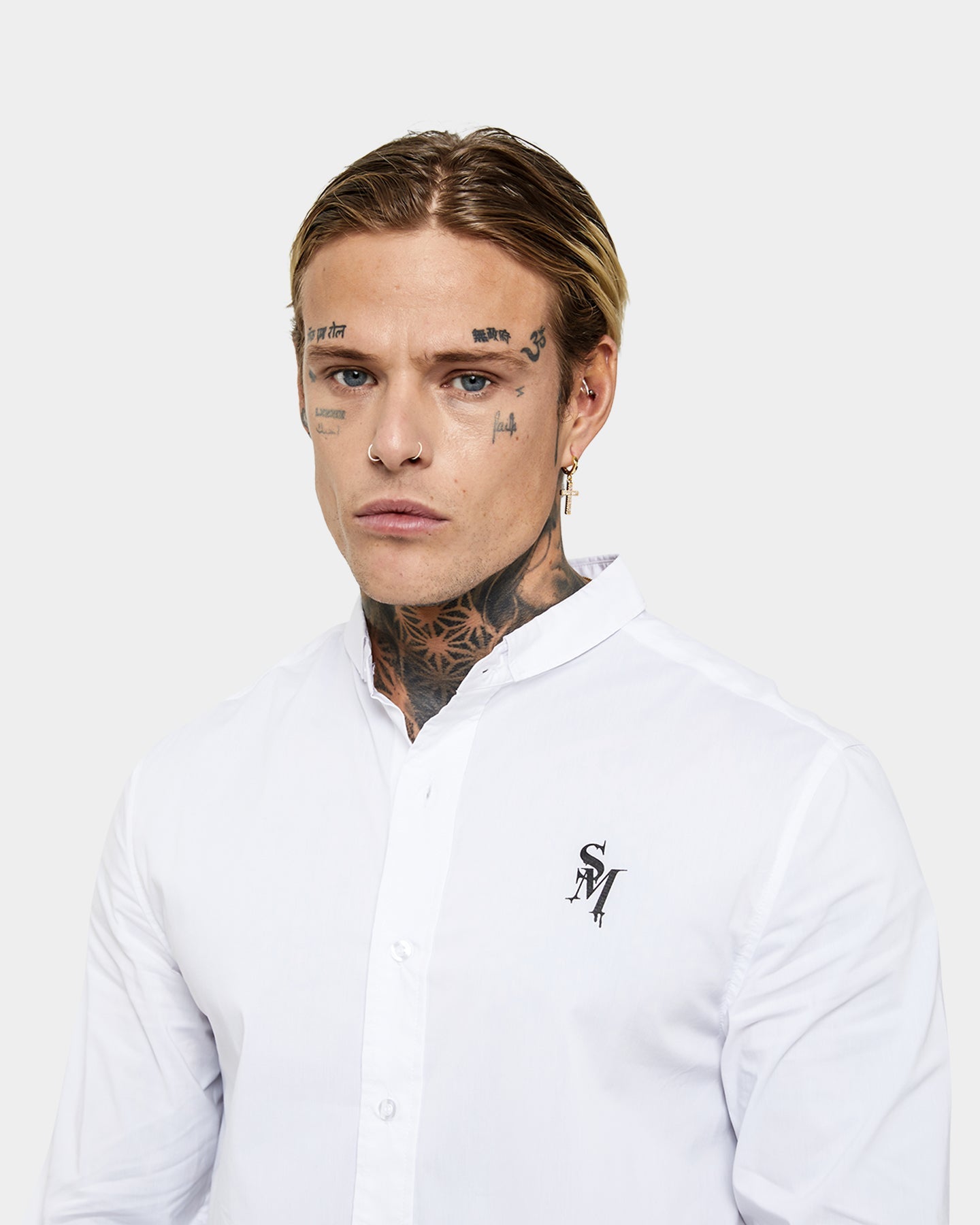 Saint Morta Alpha Horoma Slim Fit Shirt White