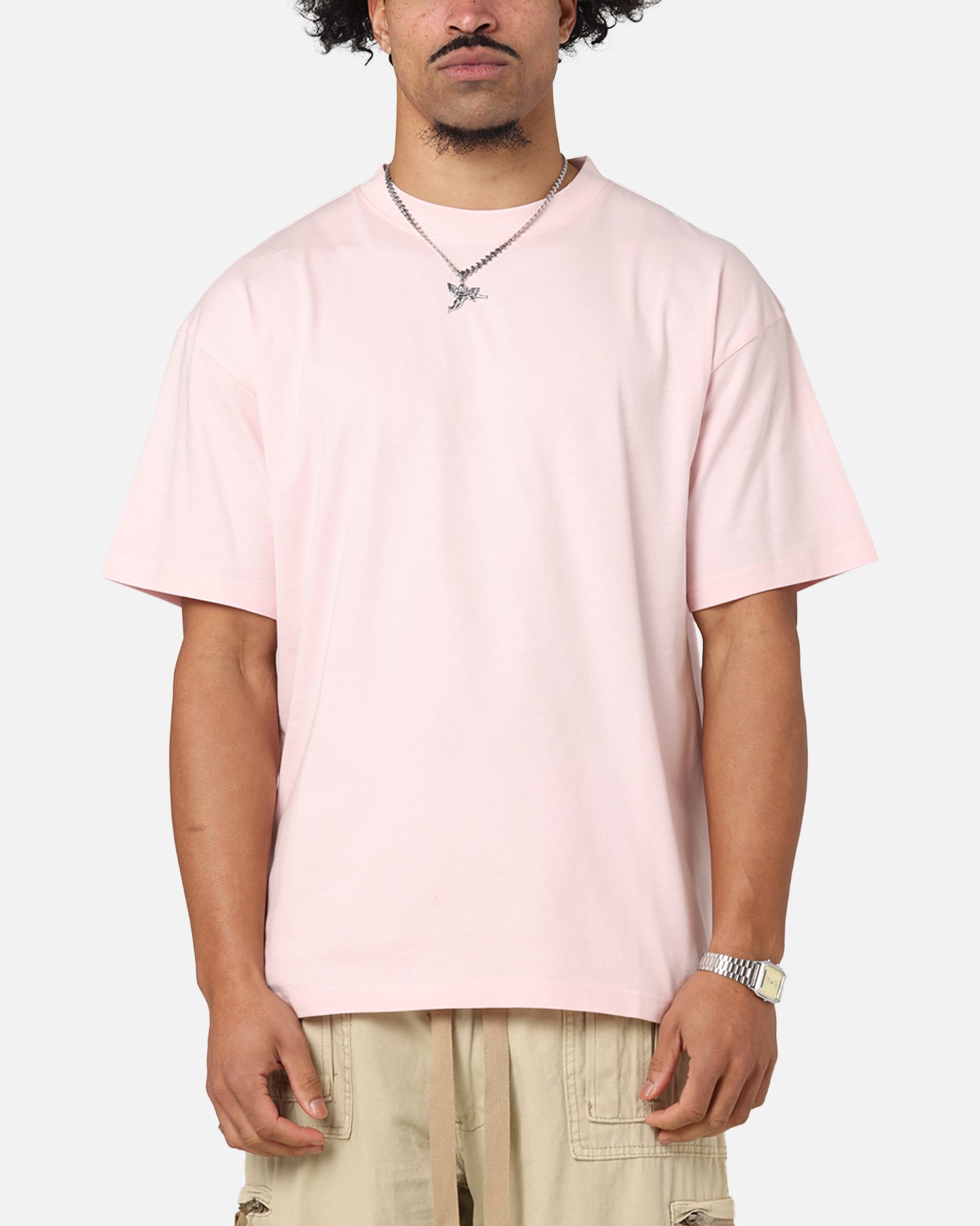 Culture Kings Standard Drop Shoulder T-Shirt Pink