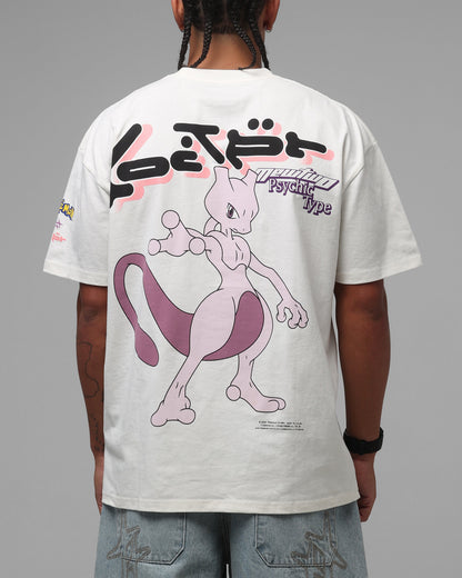 Pokémon By Loiter Mewtwo Heavyweight T-Shirt Off White