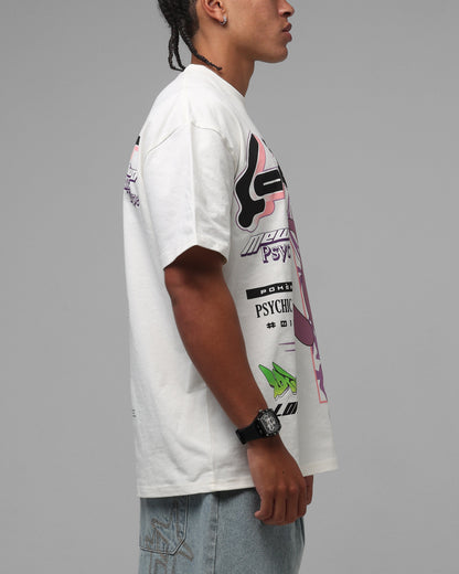 Pokémon By Loiter Mewtwo Heavyweight T-Shirt Off White