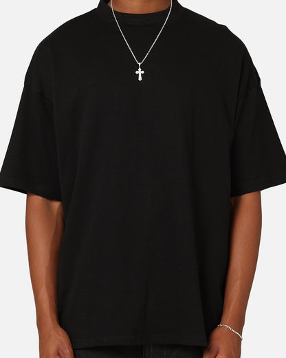 Culture Kings Oversized Blank T-Shirt Black