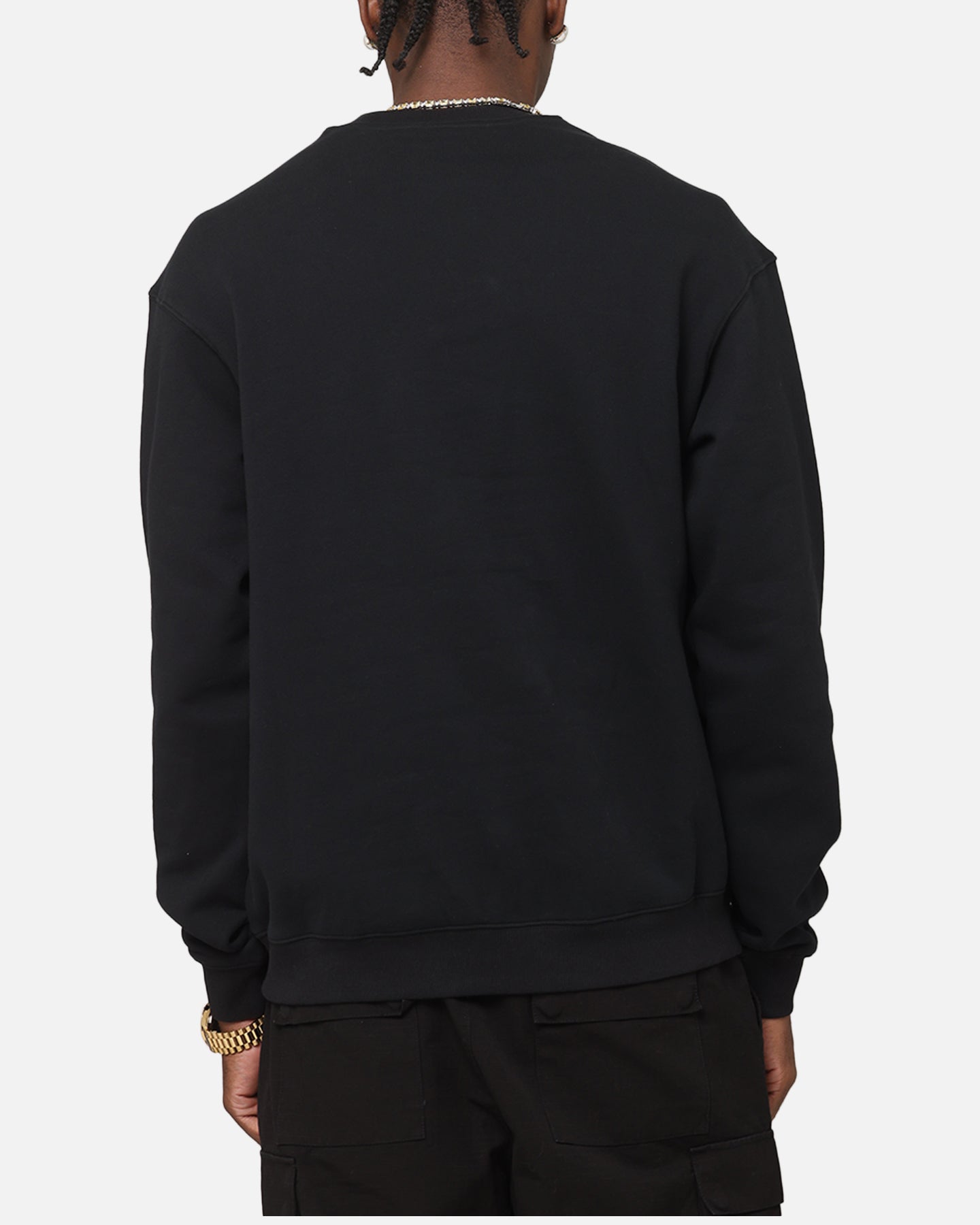 Mitchell & Ness Chicago Bulls Rings Crewneck Black