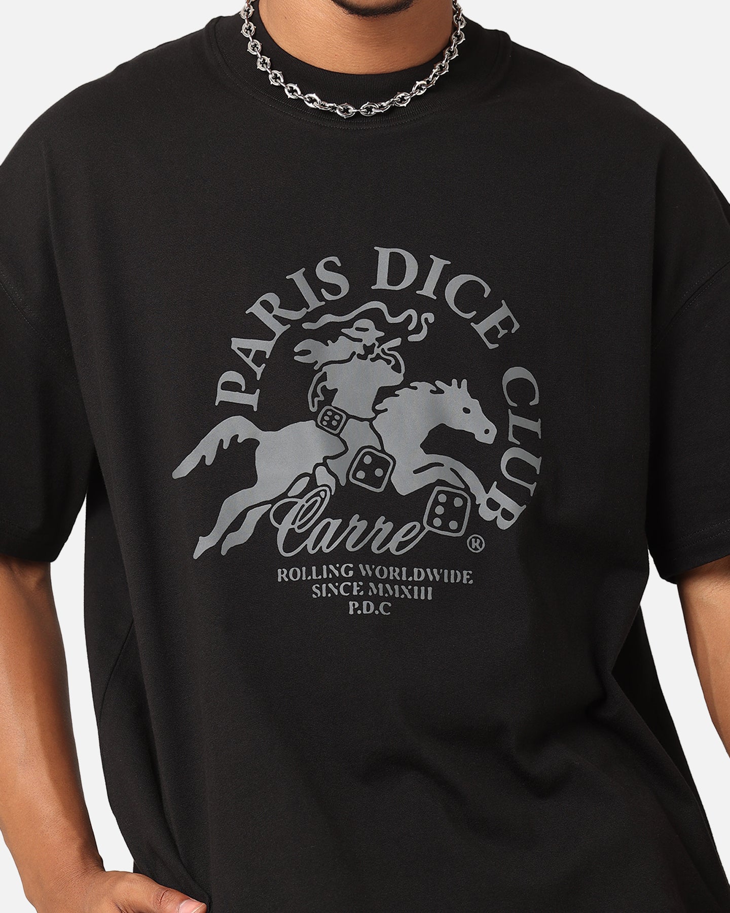 Carré Stallion Oversized T-Shirt Black