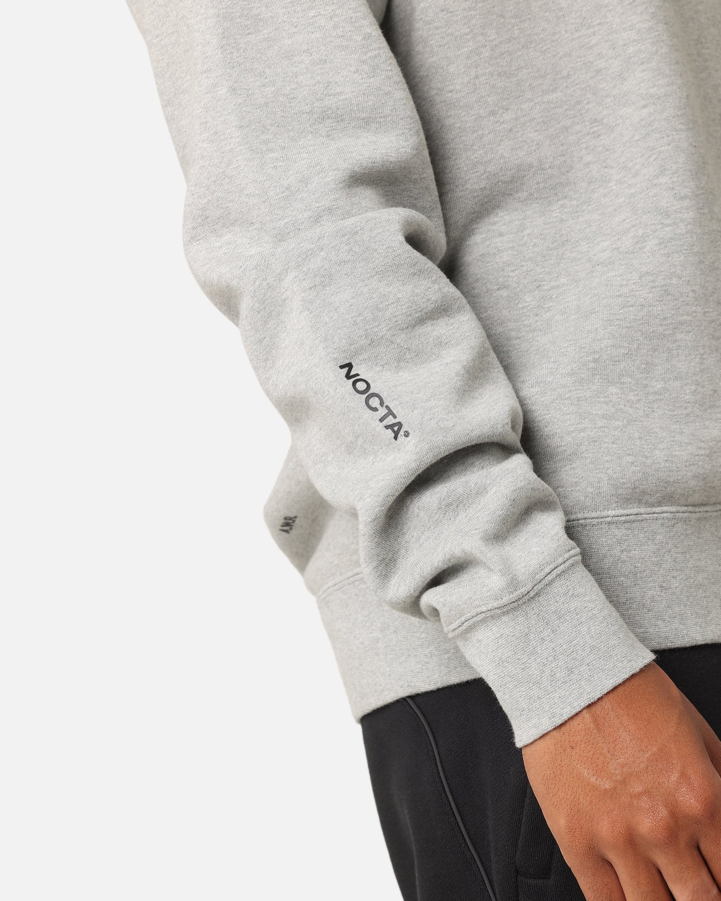 Nike Nocta Fleece Crewneck Dark Grey Heather