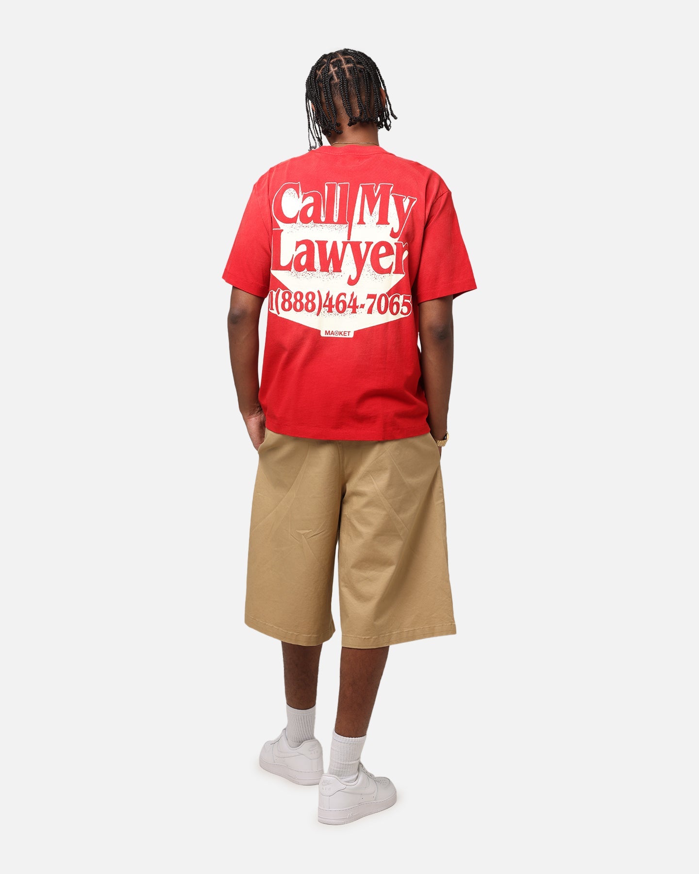Market Call My Lawyer 3D T-Shirt Red