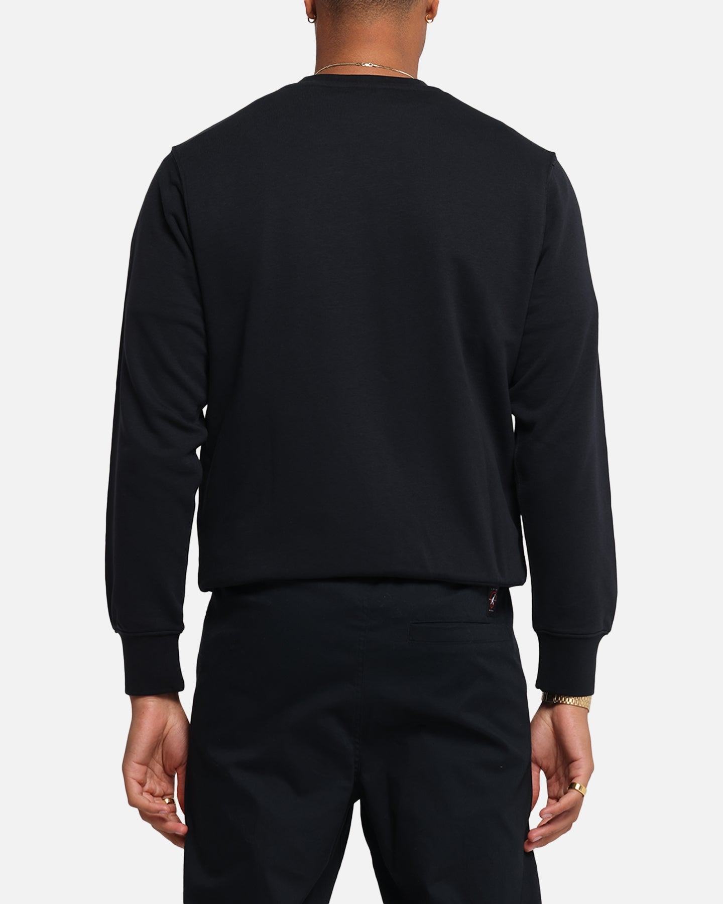 Nike Club French Terry Crewneck Black/White