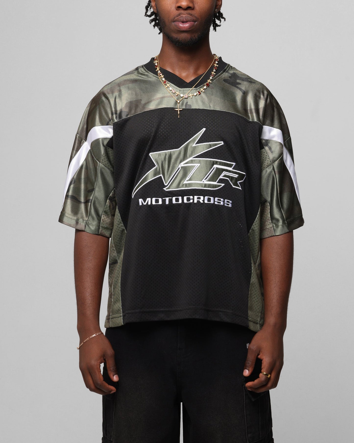 Loiter End Zone Jersey Black/Camo