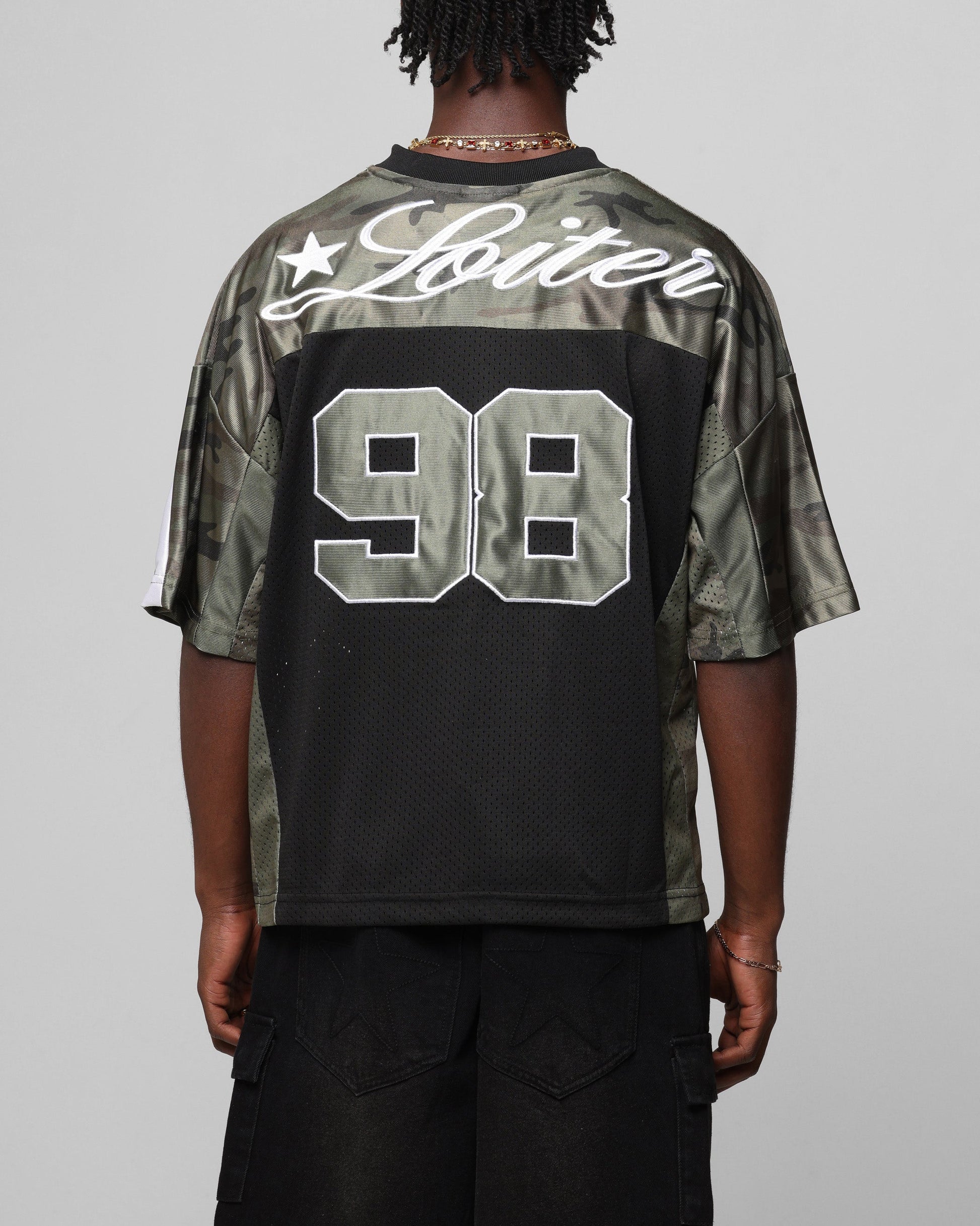 Loiter End Zone Jersey Black/Camo
