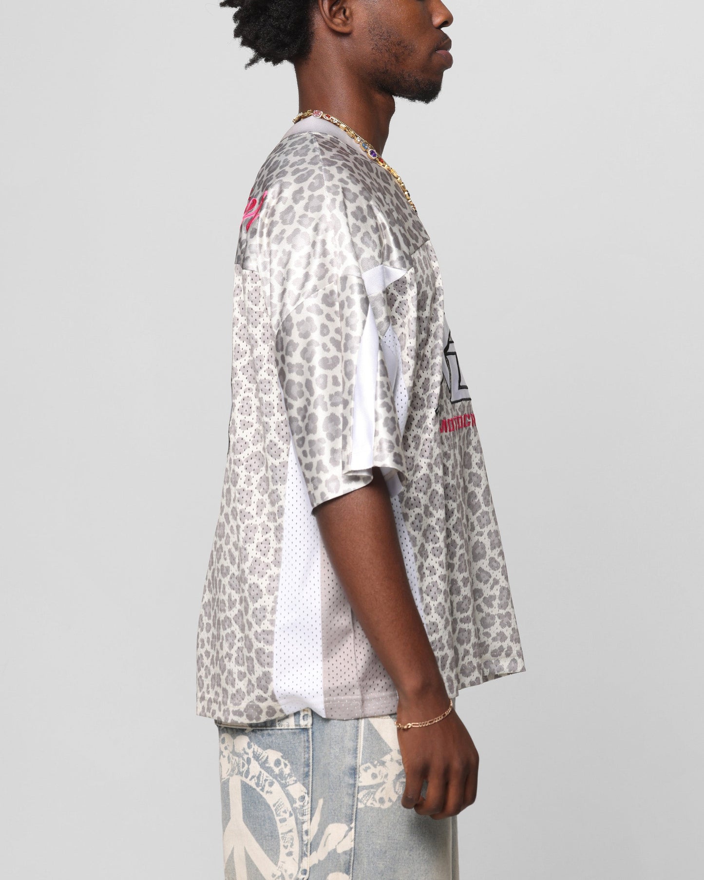 Loiter End Zone Jersey Snow Leopard