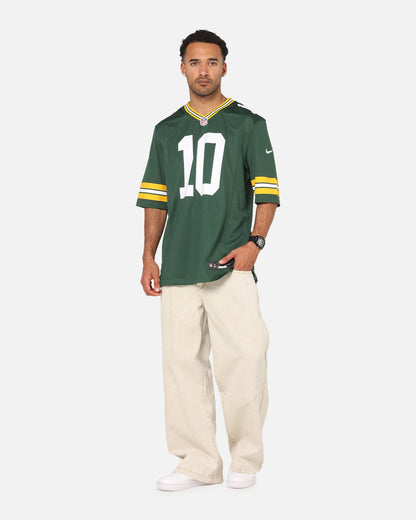 Nike Green Bay Packers Jordan Love #10 Home Game NFL Jersey Green