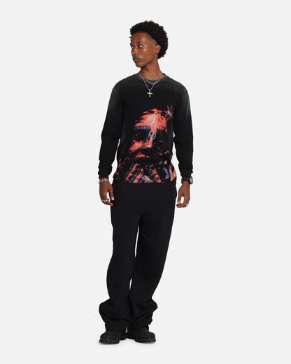 Slipknot Slipknot Long Sleeve T-Shirt Washed Black