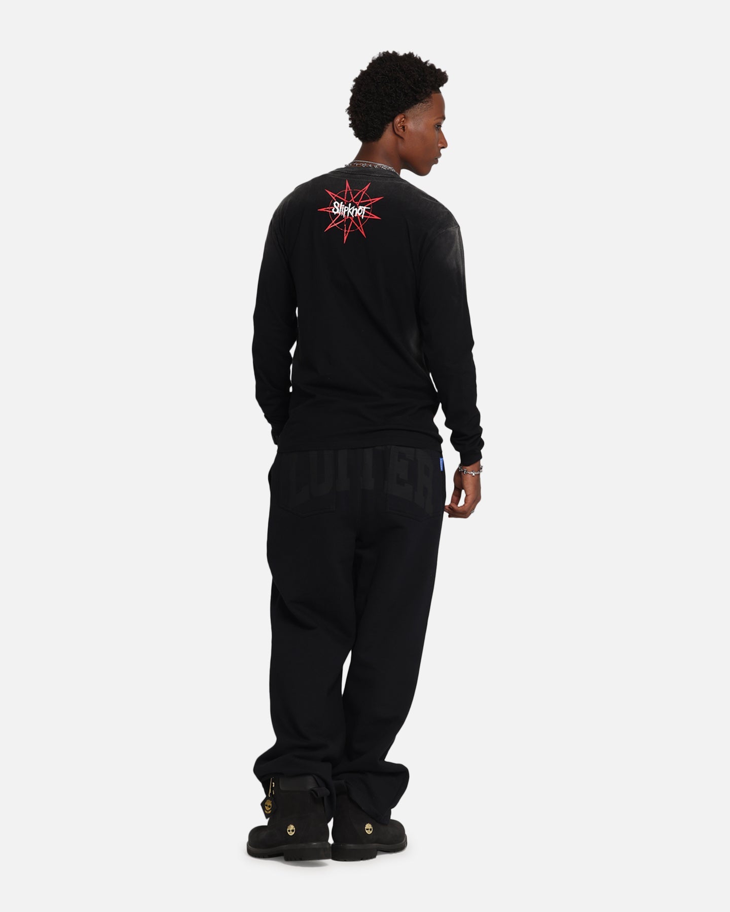 Slipknot Slipknot Long Sleeve T-Shirt Washed Black