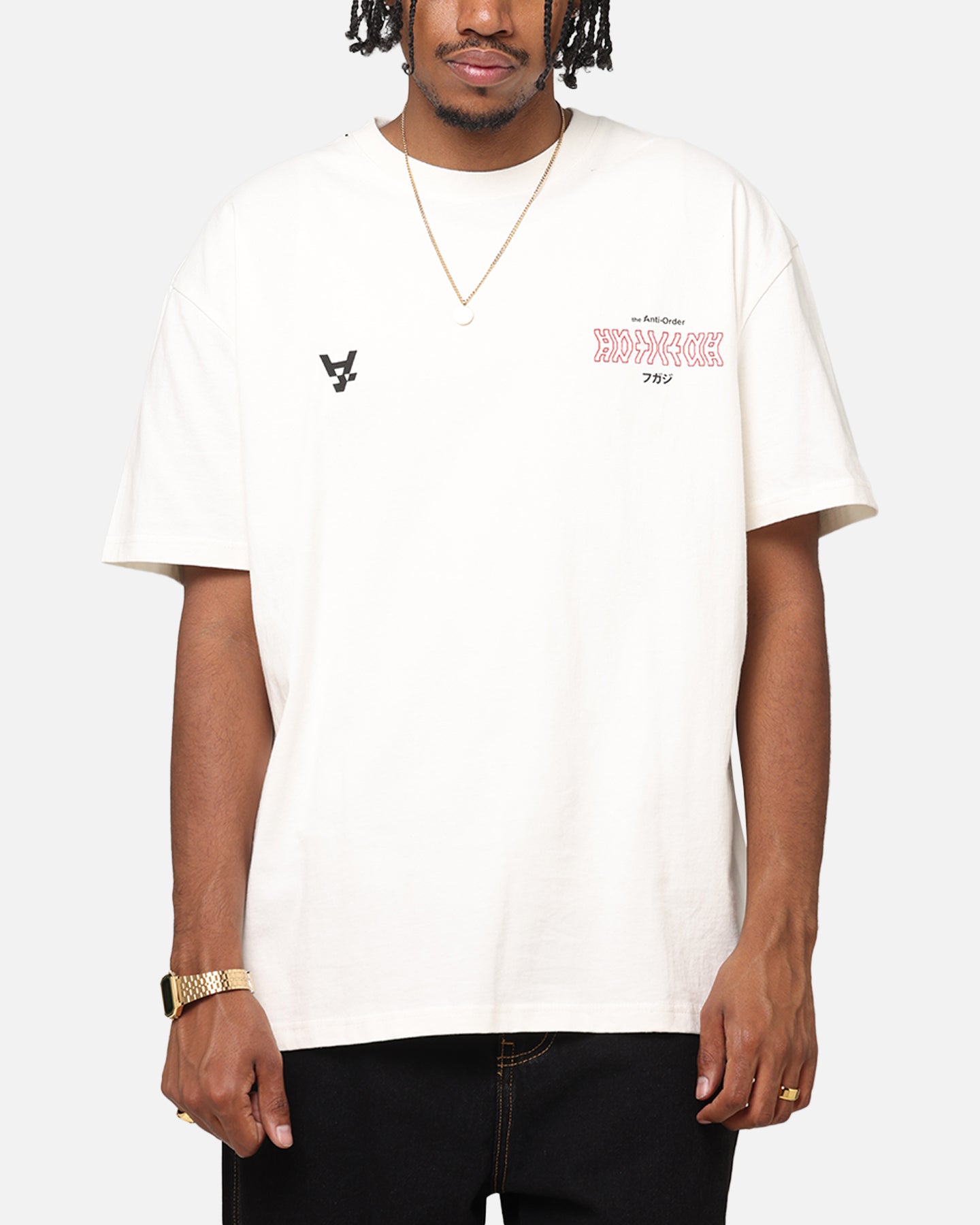 The Anti Order Freedom Boxy T-Shirt Off White
