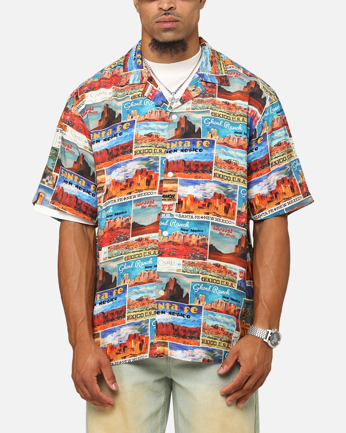 Champion Route 40 Drifter Button Up Shirt Ginger