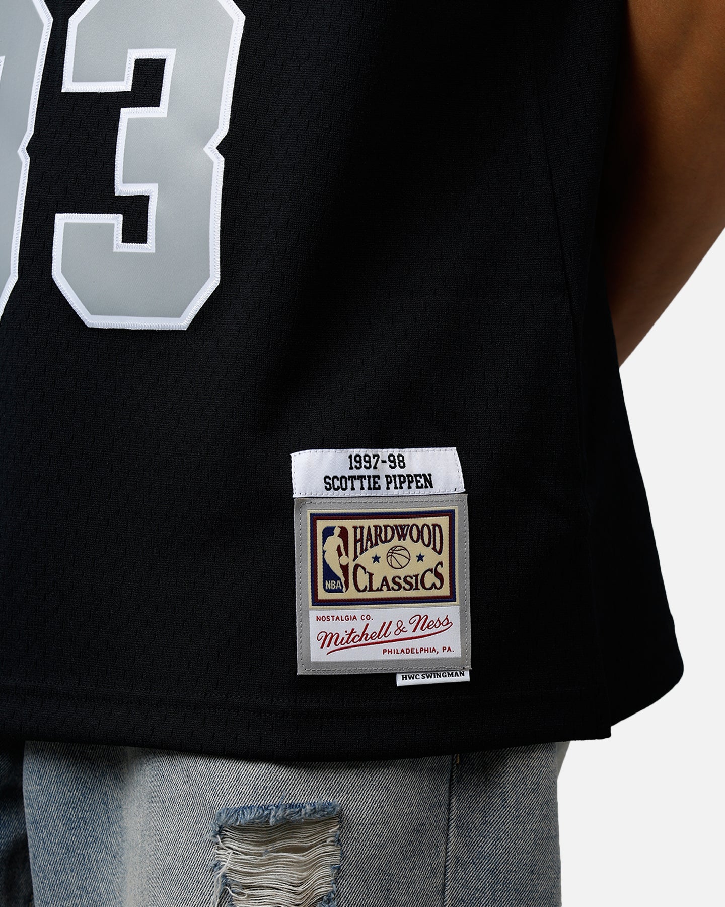 Mitchell & Ness Chicago Bulls Scottie Pippen Bulls Are Back Jersey Black