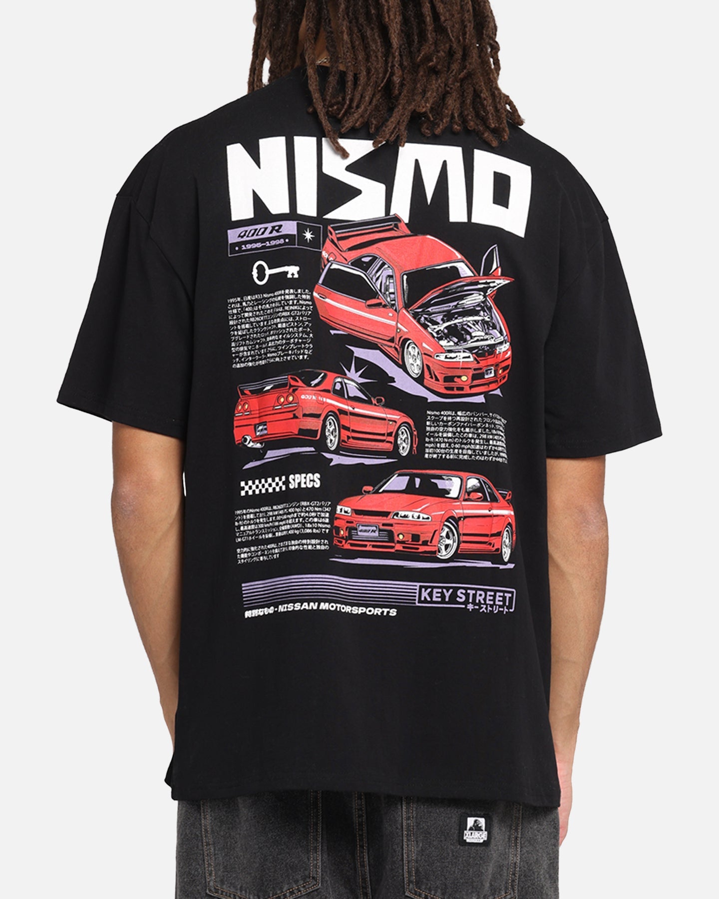 Key Street 400 R T-Shirt Black