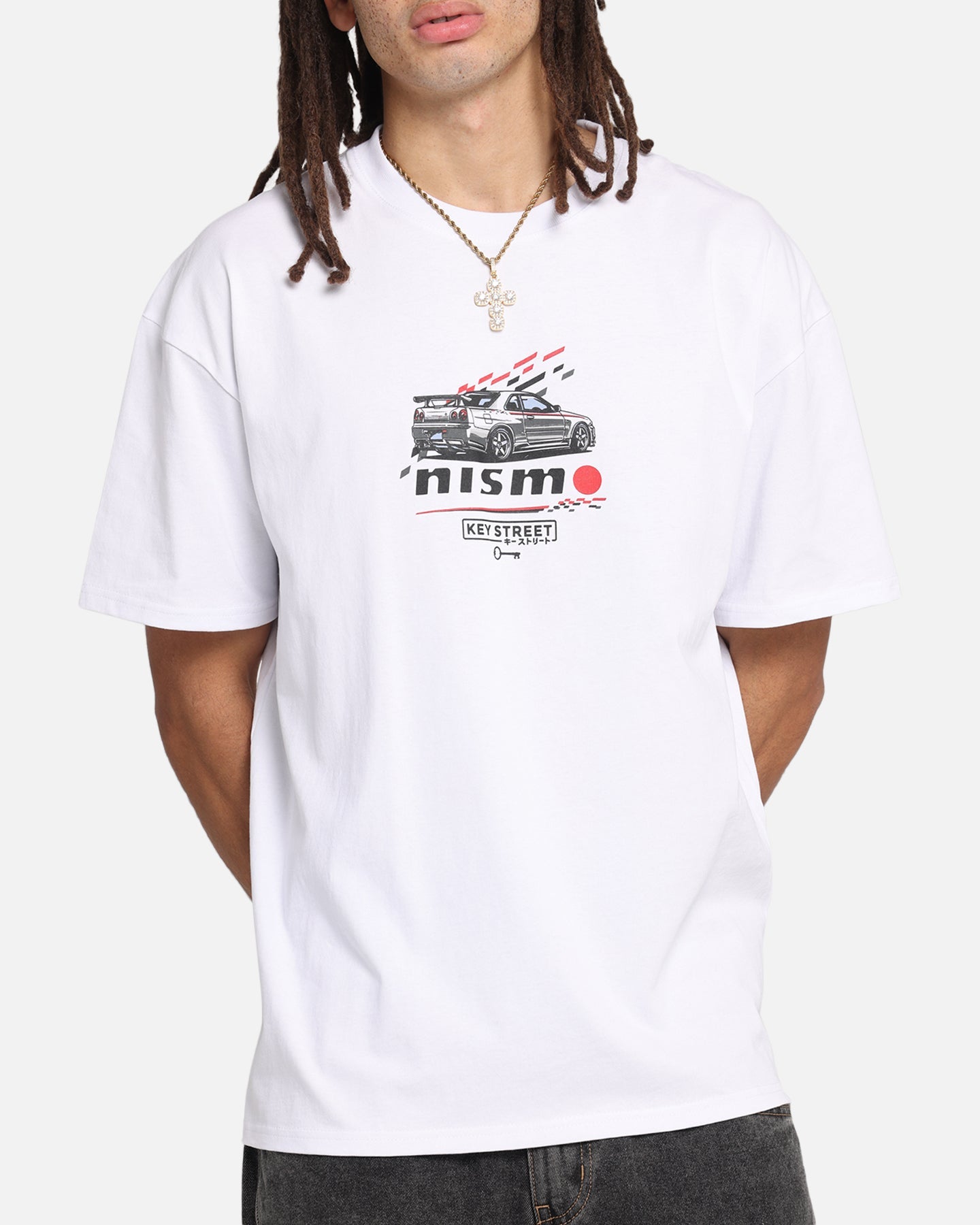 Key Street Nismo R34 GTR T-Shirt White