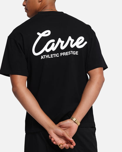 Carre Prestige Script T-Shirt Black