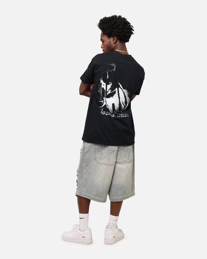 Poppy Negative Spaces T-Shirt Black