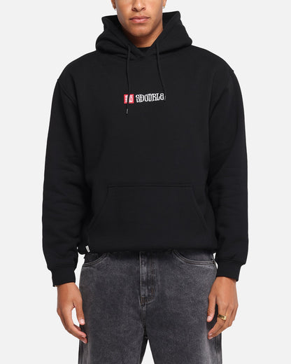 S Double S-Cube Block Hoodie Black