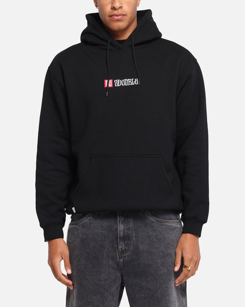 S Double S-Cube Block Hoodie Black