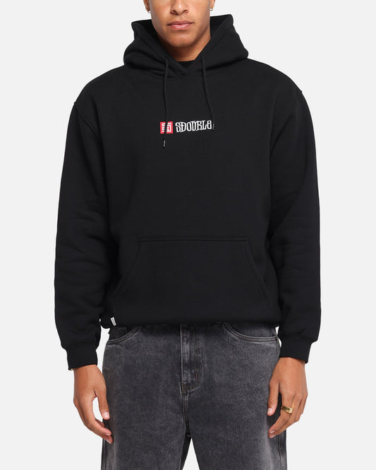 S Double S-Cube Block Hoodie Black