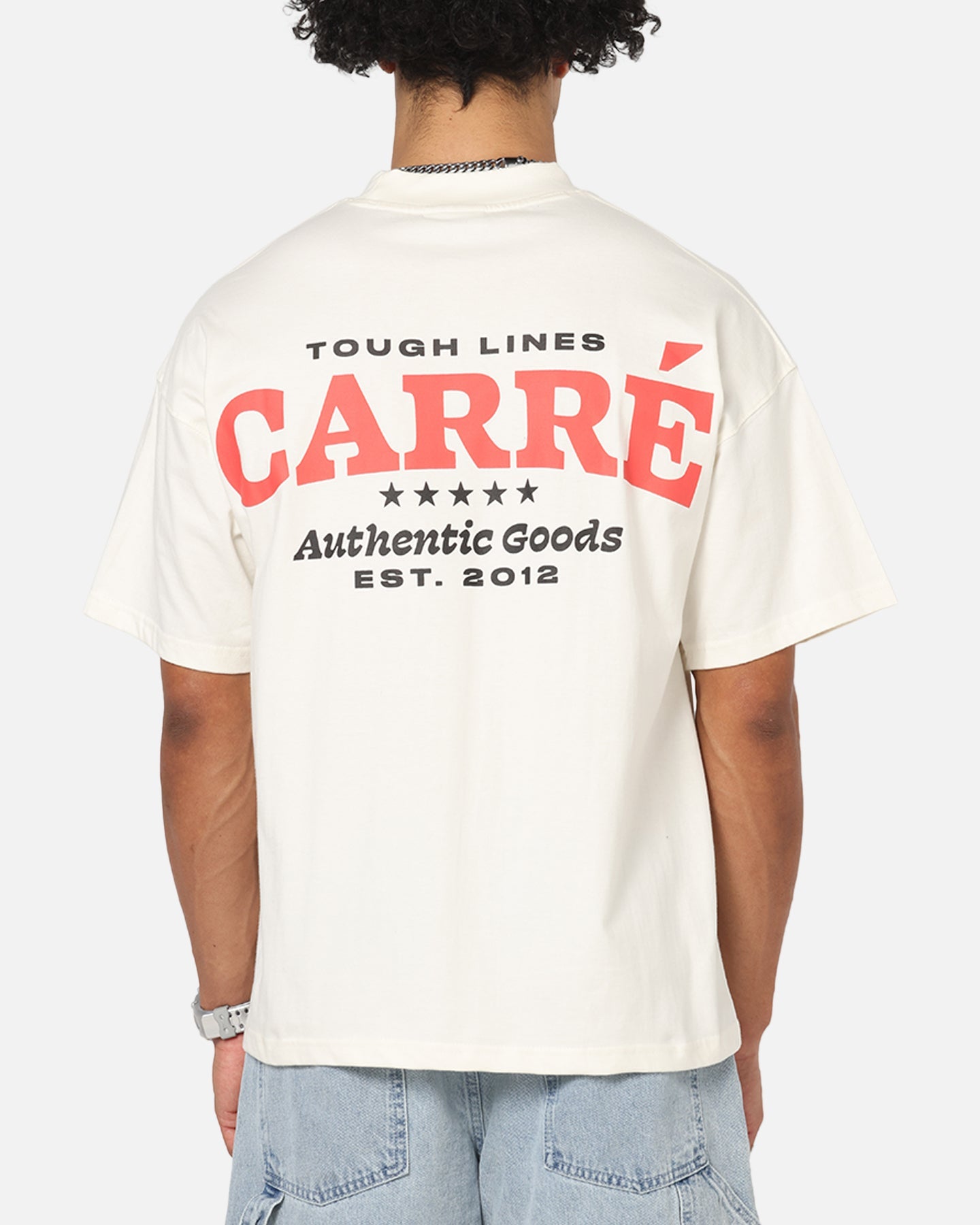Carre Authentic Heavy T-Shirt Off White