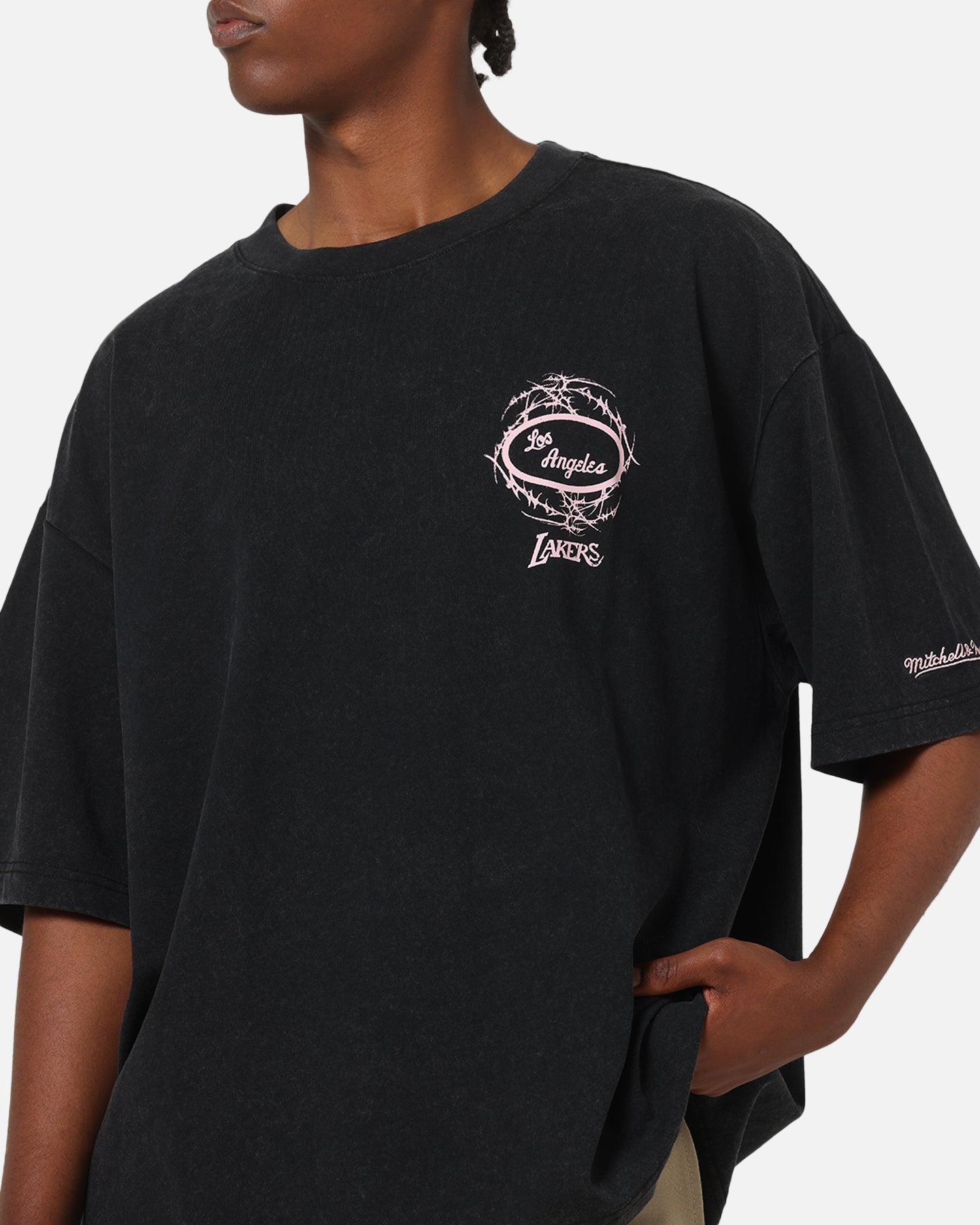 Mitchell & Ness Los Angeles Lakers Sigilism T-Shirt Black