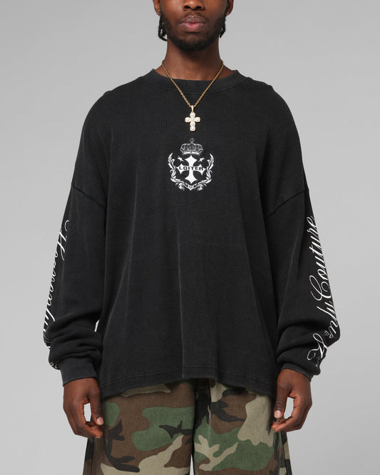 Loiter Purity Thermal Long Sleeve T-Shirt Black