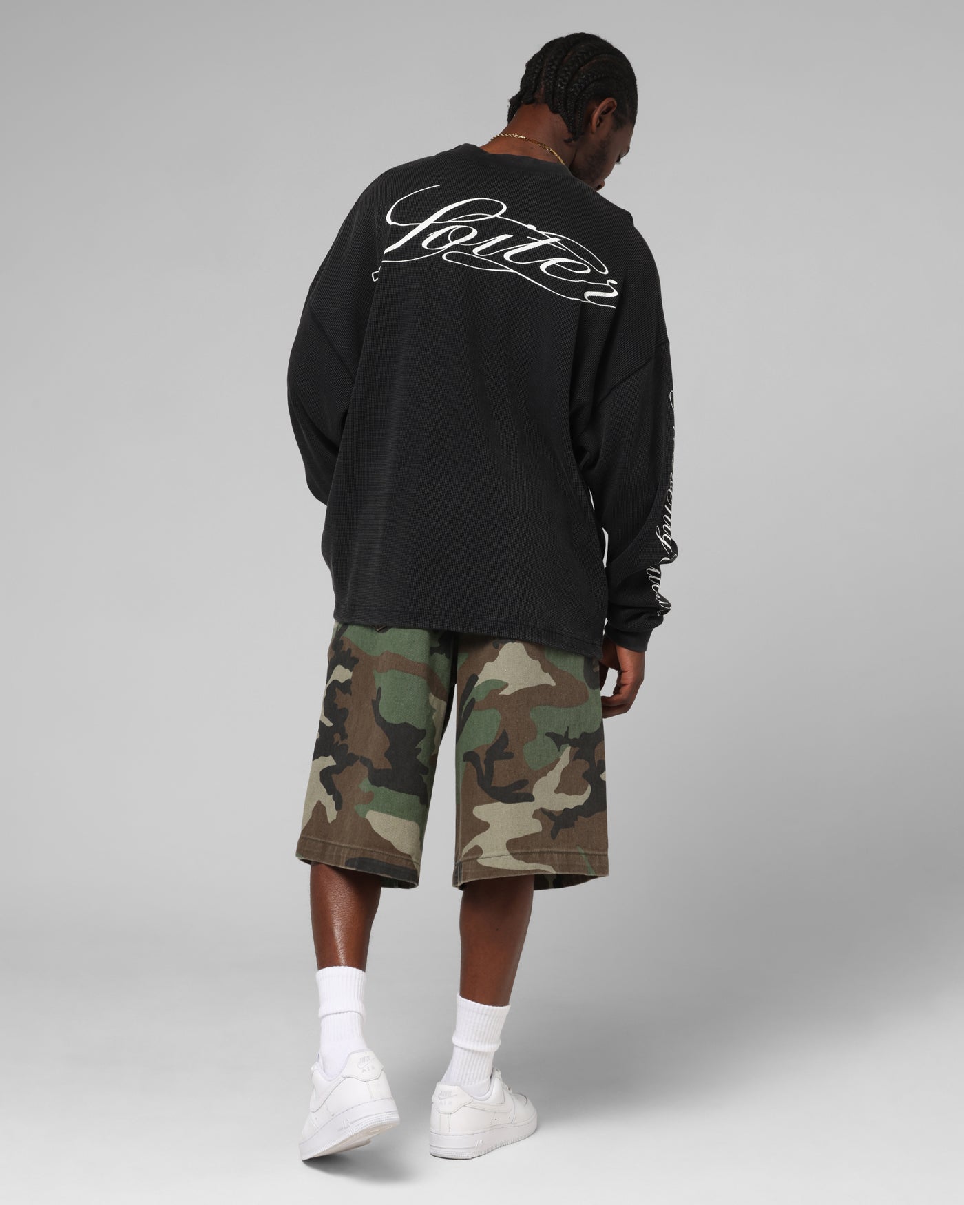 Loiter Purity Thermal Long Sleeve T-Shirt Black