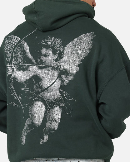 Saint Morta Redemption Boxy Hoodie Green