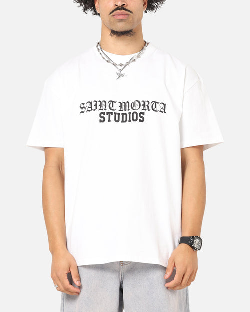 Saint Morta Studios Boxy T-Shirt White